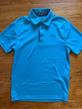 Under Armour Men’s Bright Aqua Performance Polo